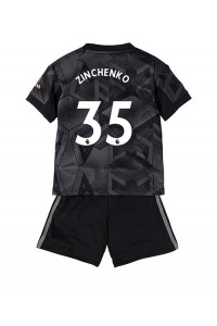 Arsenal Oleksandr Zinchenko #35 Babytruitje Uit tenue Kind 2022-23 Korte Mouw (+ Korte broeken)